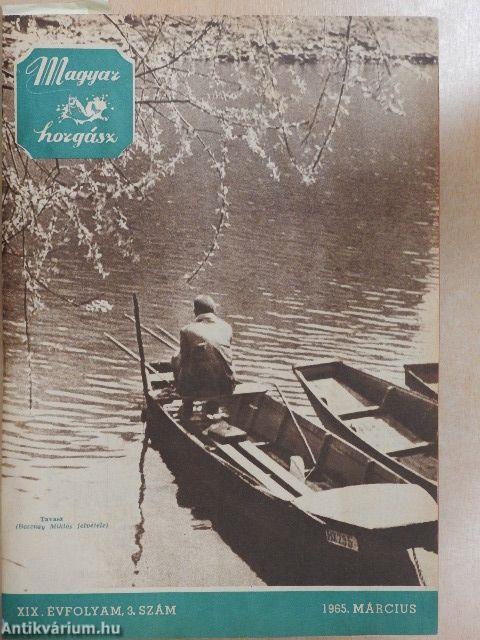 Magyar Horgász 1965. (nem teljes évfolyam), 1966-1969. január-december