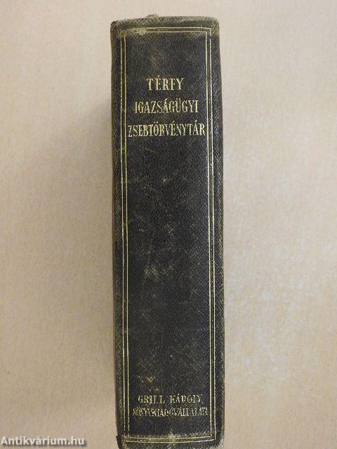 Igazságügyi zsebtörvénytár