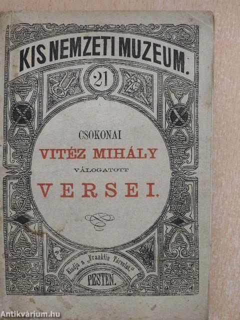 Csokonai Vitéz Mihály válogatott versei