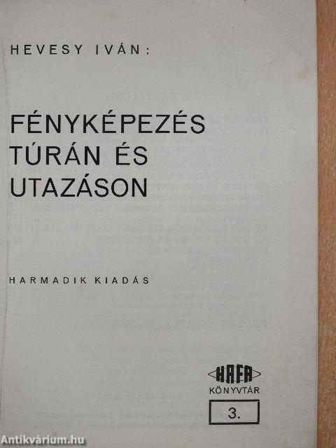 Fényképezés túrán és utazáson