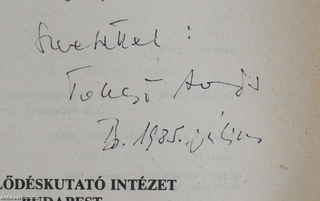 Tömegdal Magyarországon 1945-1956 I. (dedikált példány)