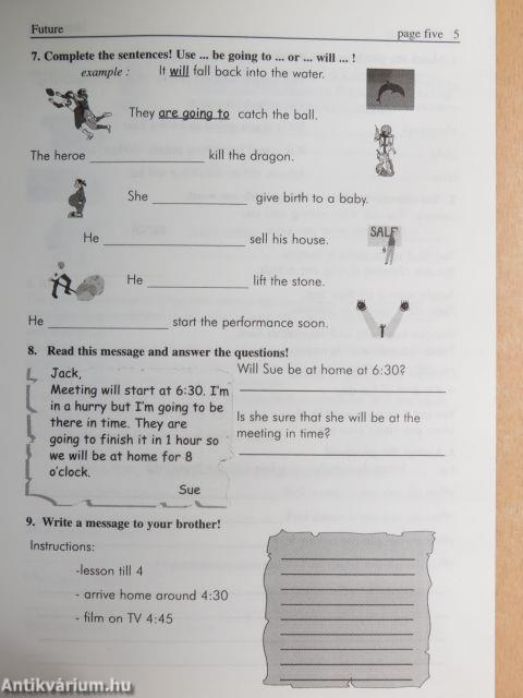 English Workbook 3.