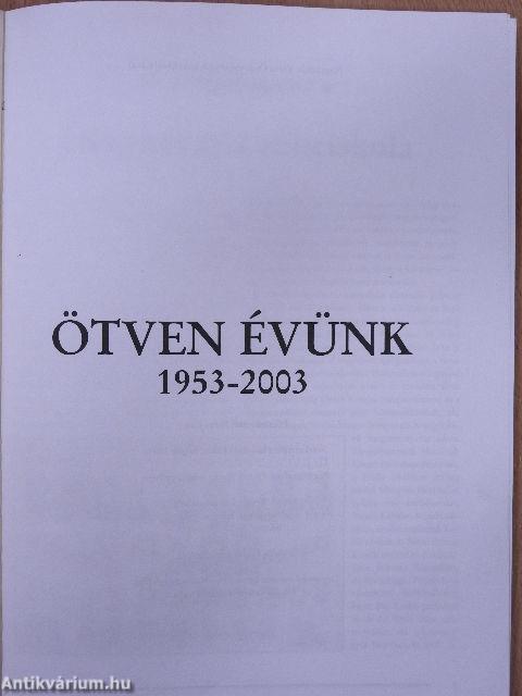 50 évünk