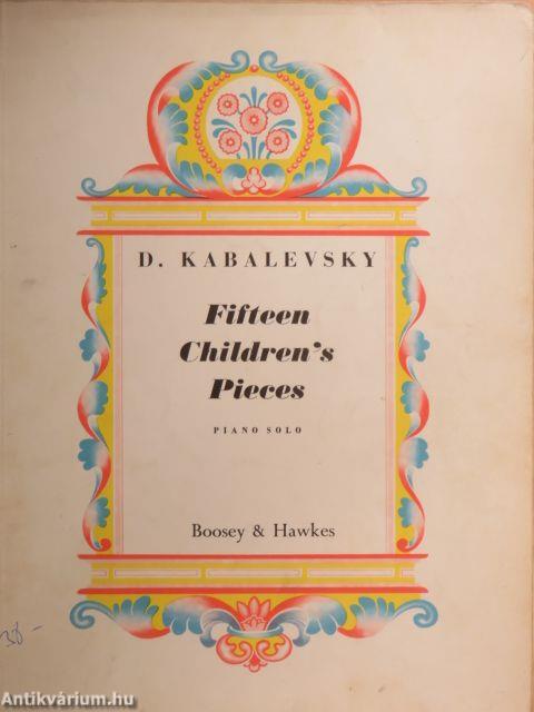Fifteen Children's Pieces