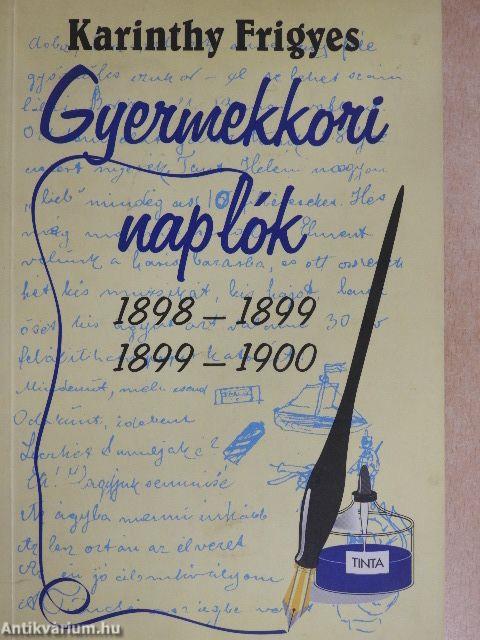 Gyermekkori naplók I.