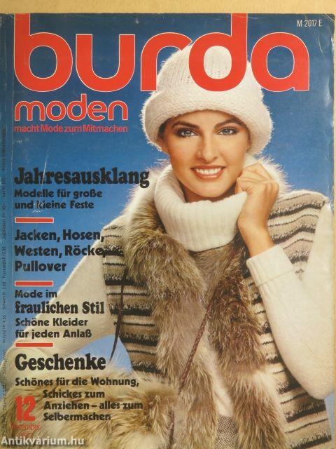 Burda Moden Dezember 1977