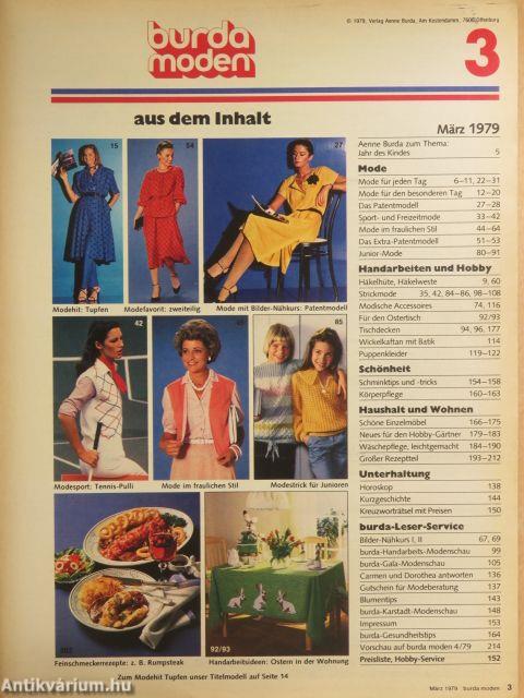 Burda Moden März 1979