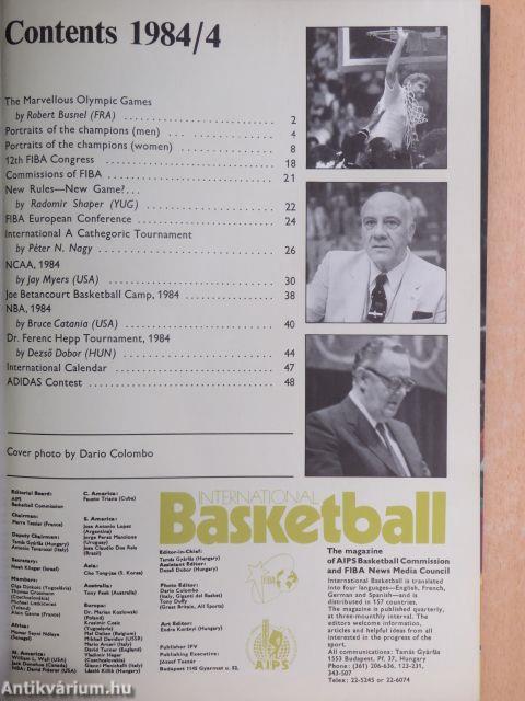 International Basketball 1984/4