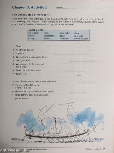 The World Past to Present - Workbook