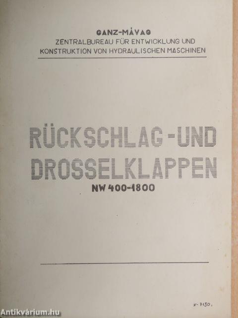 Rückschlag- und Drosselklappen