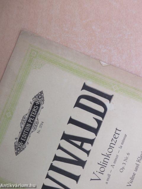 Violinkonzert A-moll Op. 3. Nr. 6.