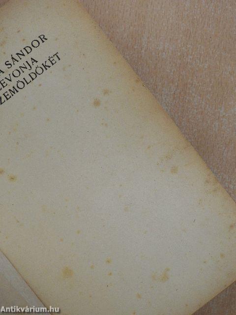 Rózsa Sándor összevonja a szemöldökét