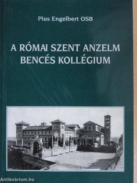 A római Szent Anzelm Bencés Kollégium