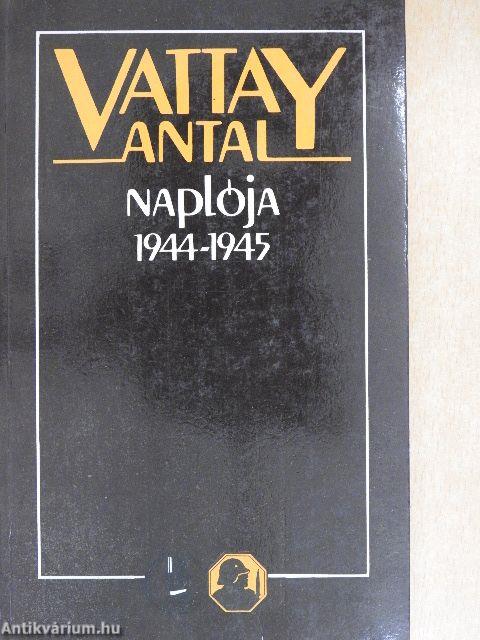 Vattay Antal naplója