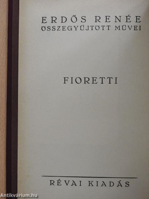 Fioretti (aláírt példány)