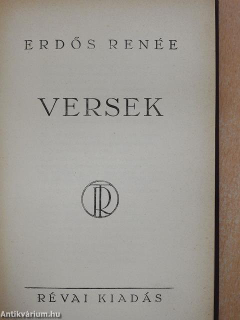 Versek (aláírt példány)