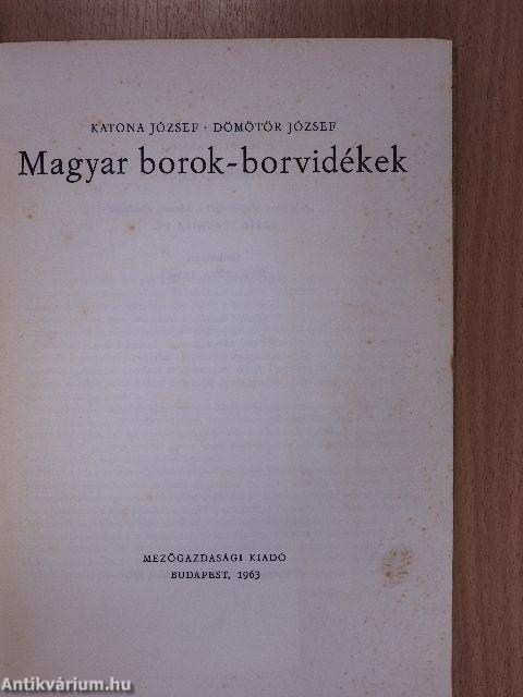 Magyar borok-borvidékek