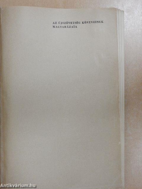 Az újszövetség könyveinek magyarázata