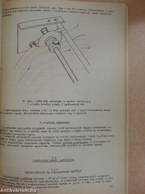 Szobafestő és mázoló (tapétázó) szakmai ismeret 2.