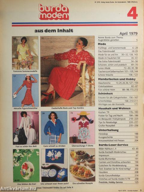 Burda Moden April 1979