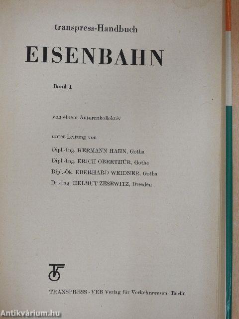 Handbuch Eisenbahn 1-2. (aláírt példány)