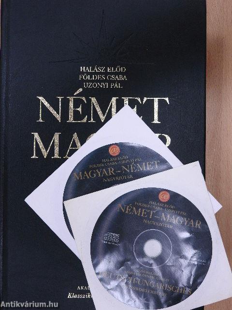 Magyar-német/Német-magyar nagyszótár I-II. - 2 db CD-vel