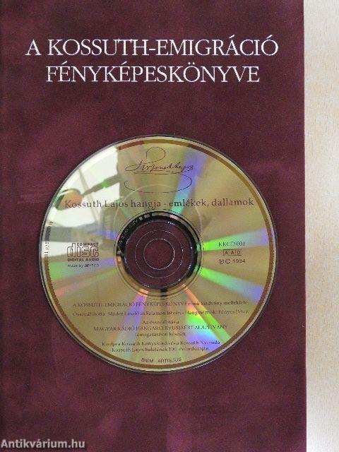 A Kossuth-emigráció fényképeskönyve - CD-vel