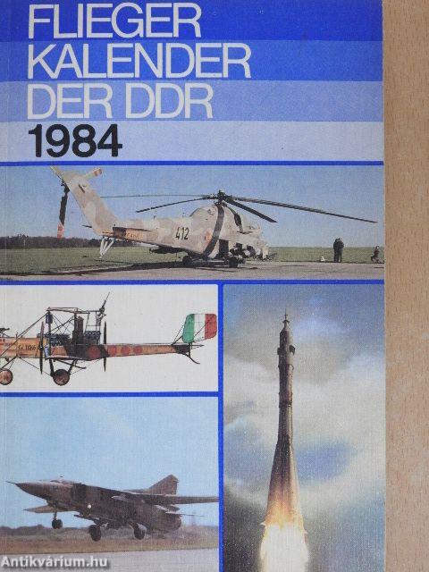 Flieger Kalender der DDR 1984