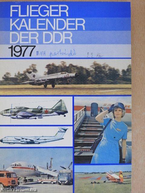 Fliegerkalender der DDR 1977