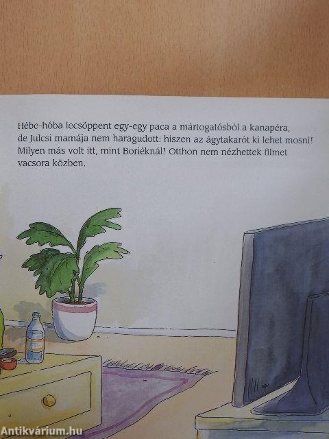Bori Julcsiéknál alszik