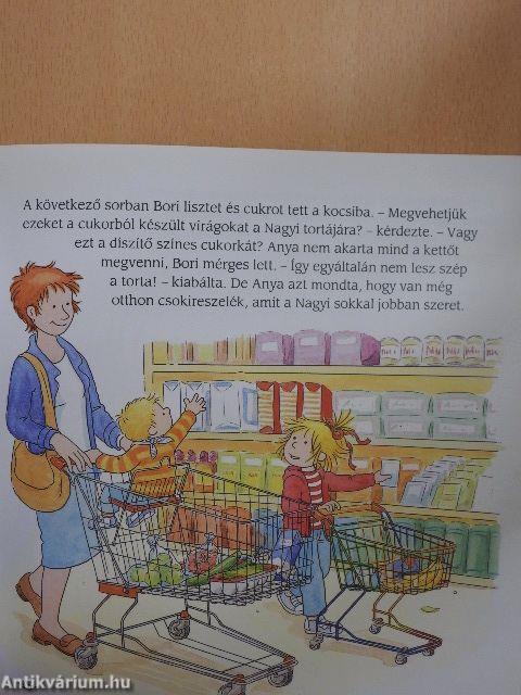 Bori vásárolni megy