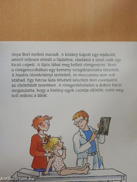Bori kórházba kerül