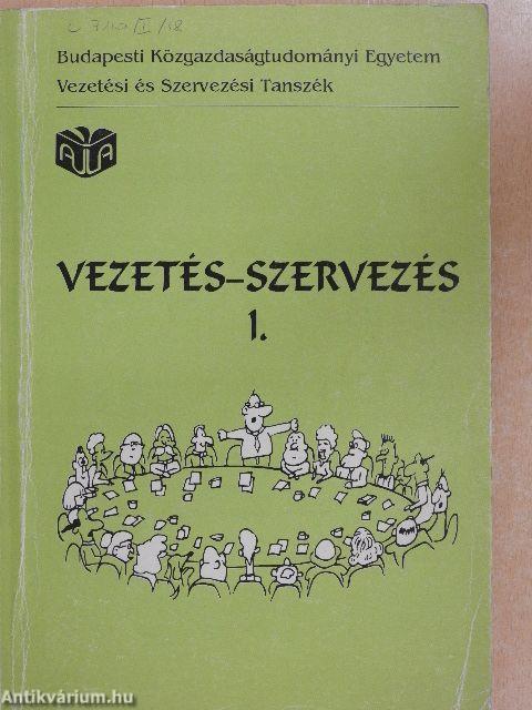 Vezetés-szervezés I.