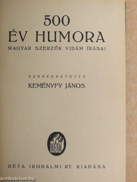 500 év humora