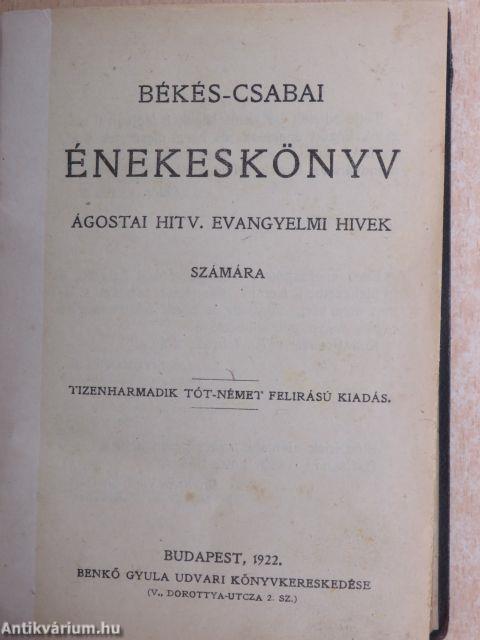 Békés-Csabai énekeskönyv