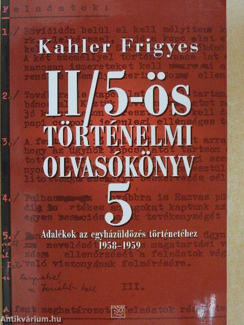 II/5-ös történelmi olvasókönyv 5.