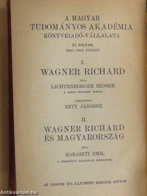 Wagner Richard/Wagner Richard és Magyarország