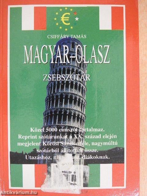 Olasz-magyar/magyar-olasz zsebszótár