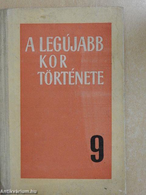 A legújabb kor története 9.