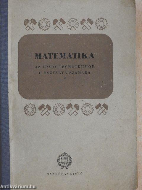 Matematika I.