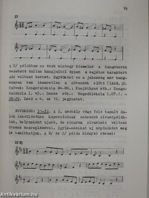 Útmutató "A Hangok Világa" III. szolfézstankönyv tanításához