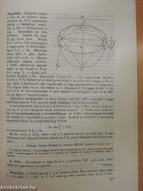 Középiskolai matematikai lapok 1991/2.