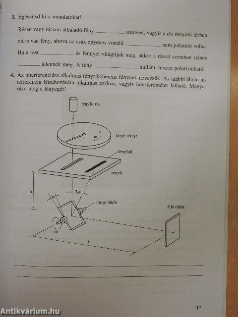 Fizika munkafüzet 10.