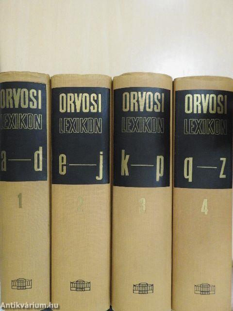 Orvosi lexikon 1-4.