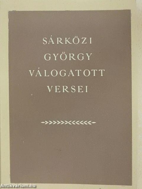 Sárközi György válogatott versei