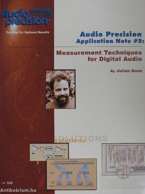 Measurement Techniques for Digital Audio - CD-vel