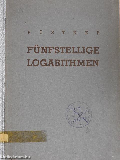 Fünfstellige Logarithmen