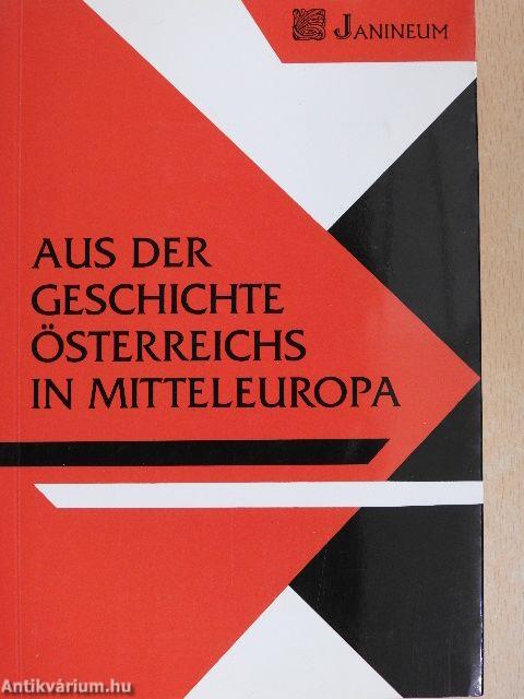 Aus der Geschichte Österreichs in Mitteleuropa 1.