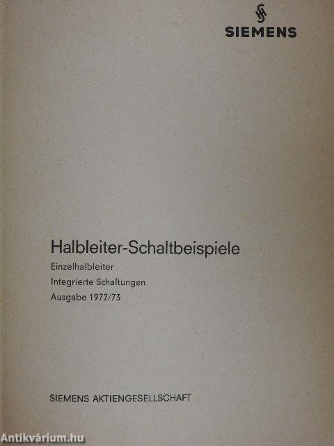 Halbleiter-Schaltbeispiele 1972/73