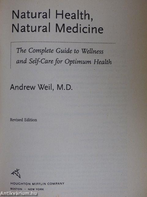 Natural Health, Natural Medicine